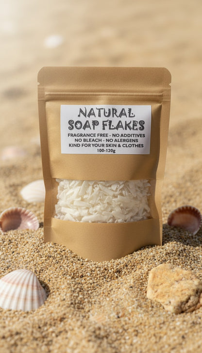 Natural Handcreafted Soap Flakes 100g