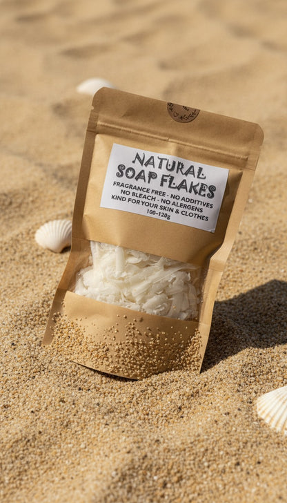 Natural Handcreafted Soap Flakes 100g
