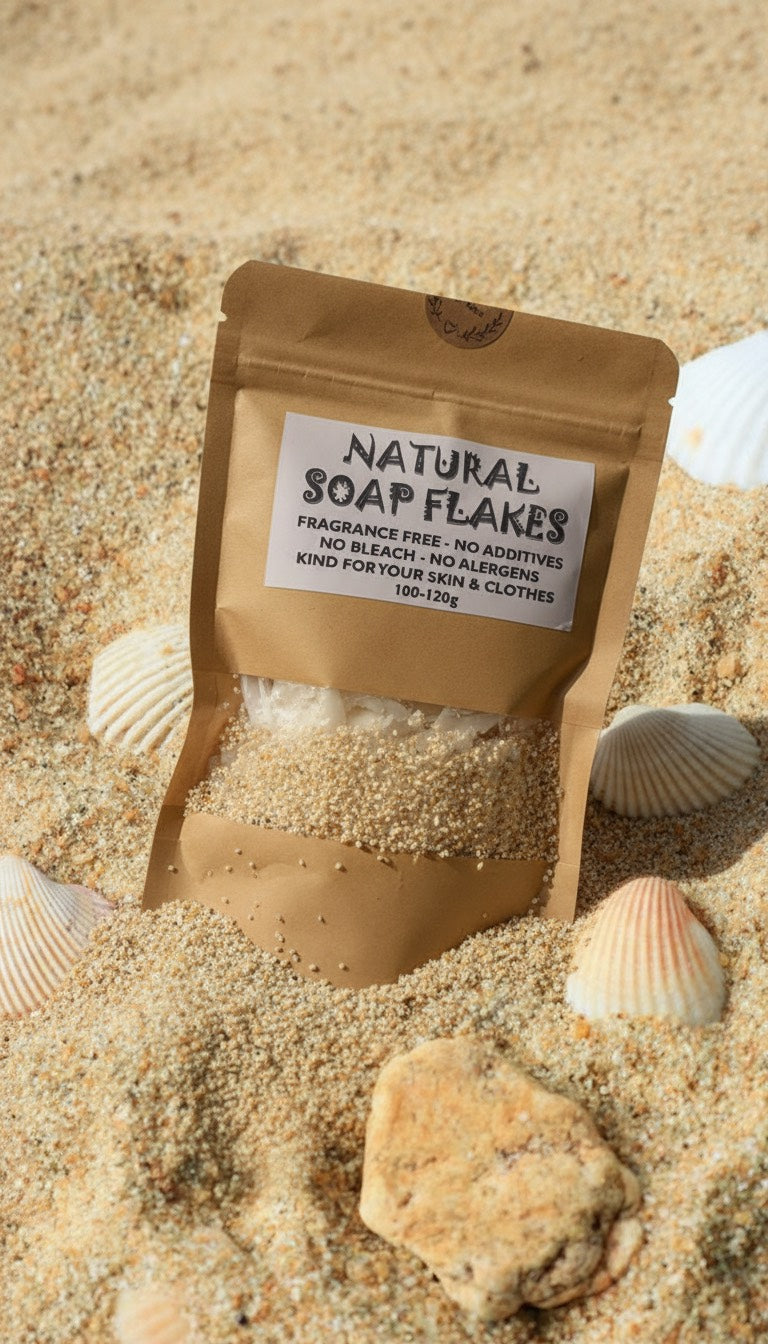 Natural Handcreafted Soap Flakes 100g
