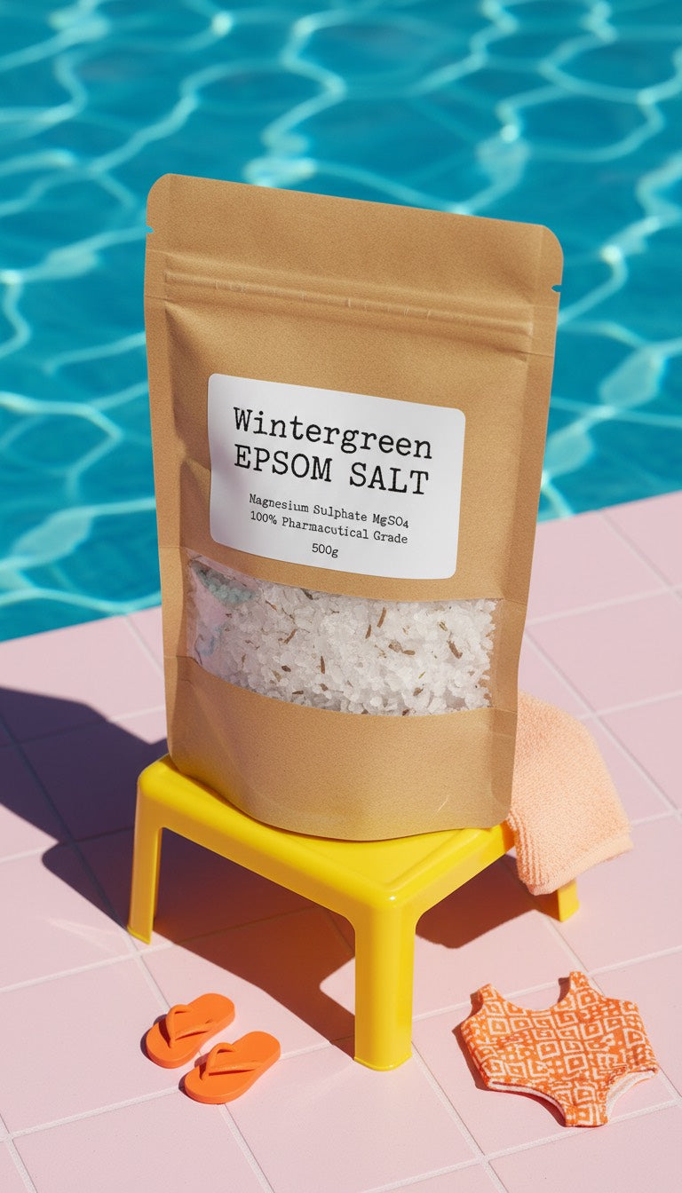 Epsom Salts Bath Soak Relaxing Wintergreen Spa Detox Muscle Relief 250g (Copy) (Copy)