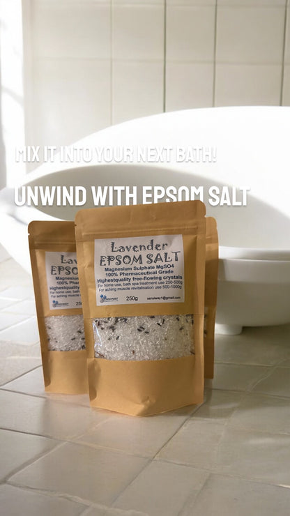 Epsom Salts Bath Soak Relaxing Wintergreen Spa Detox Muscle Relief 250g (Copy) (Copy)