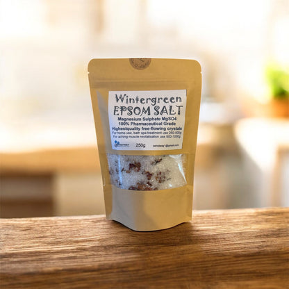 Epsom Salts Bath Soak Relaxing Wintergreen Spa Detox Muscle Relief 250g (Copy) (Copy)