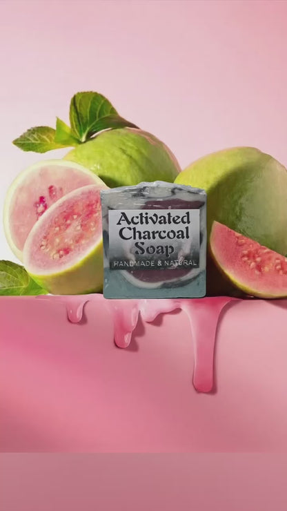 Activated charcoal soap
