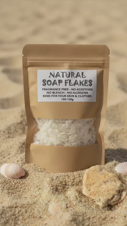 Natural Handcreafted Soap Flakes 100g
