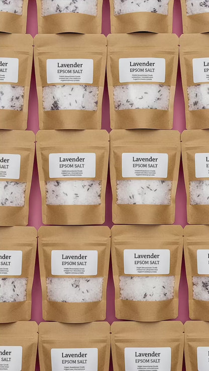 Epsom Salts Bath Soak Relaxing Lavender Spa Detox Muscle Relief 250 g